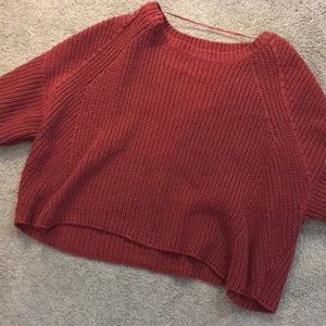 Free People cropped sweater